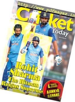 Cricket Today – 22 December 2017