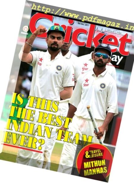 Cricket Today – 8 December 2017 Cover