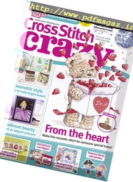 Cross Stitch Crazy – February 2018 Cover