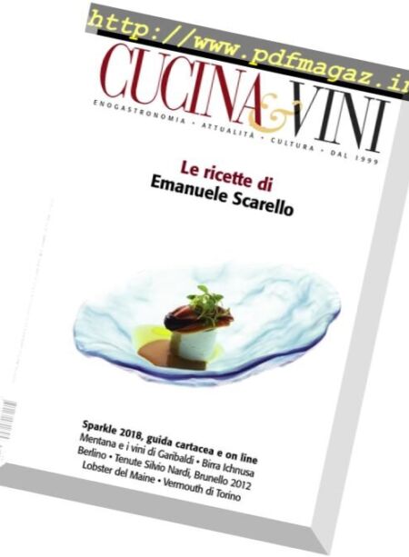 Cucina & Vini – dicembre 2017 Cover