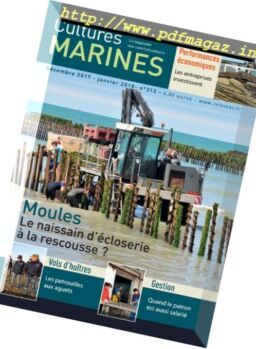 Cultures Marines – 1 decembre 2017