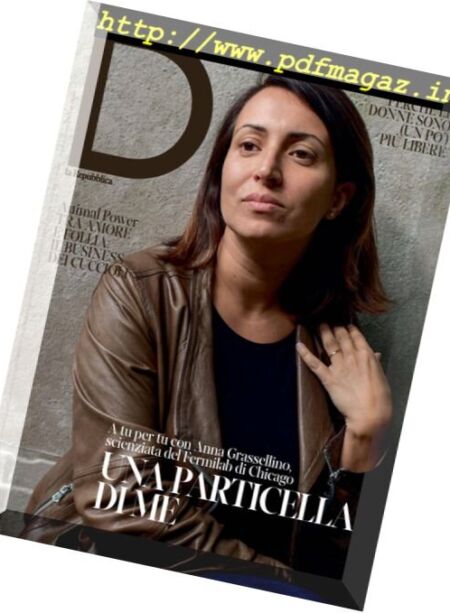 D la Repubblica – 25 Novembre 2017 Cover