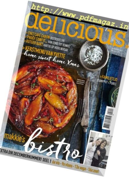 Delicious Netherlands – December 2017 Cover