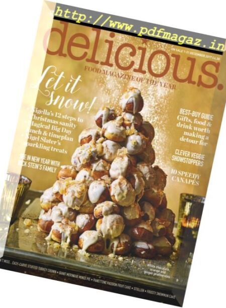 delicious UK – December 2017 Cover