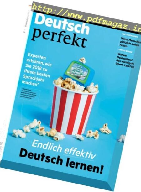 Deutsch Perfekt – Januar 2018 Cover