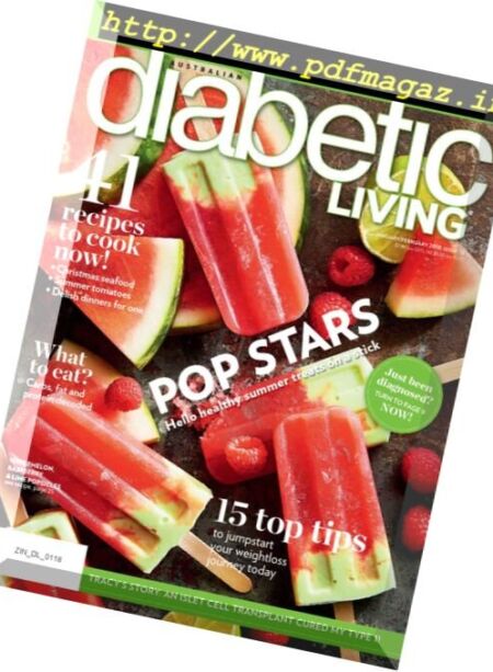 Diabetic Living Australia – January-February 2018 Cover