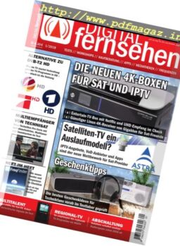 Digital Fernsehen – Januar 2018