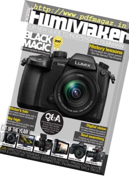 Digital FilmMaker – Issue 52, 2018 Cover