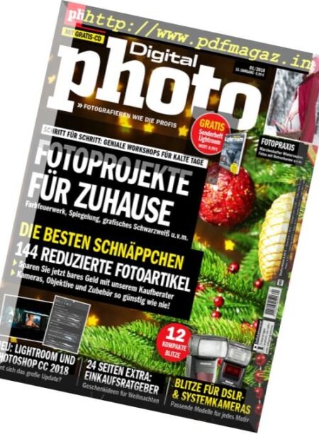 Digital Photo Germany – Januar 2018 Cover