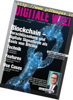 Digitale Welt Germany -Januar – Marz 2018