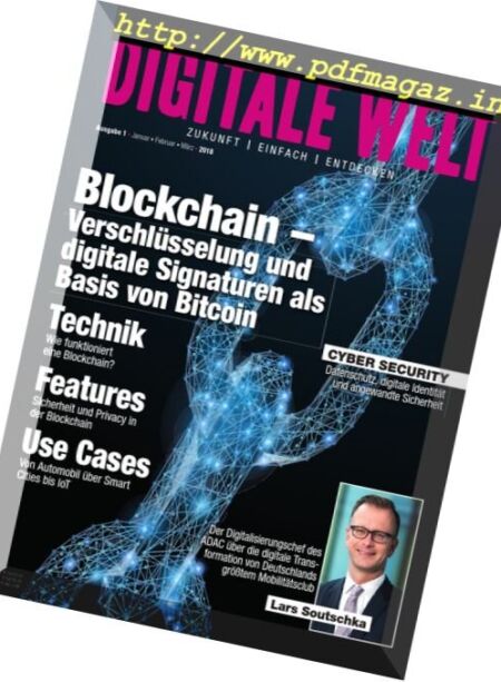 Digitale Welt Germany -Januar – Marz 2018 Cover