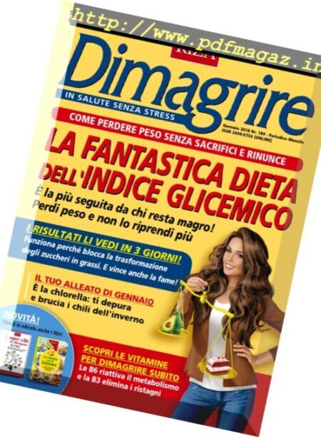 Dimagrire – Gennaio 2018 Cover