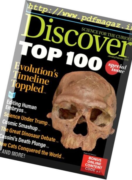 Discover – January 2018 Cover