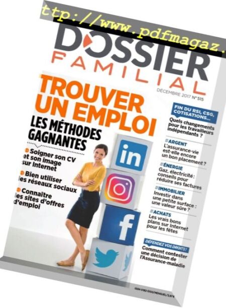 Dossier Familial – decembre 2017 Cover