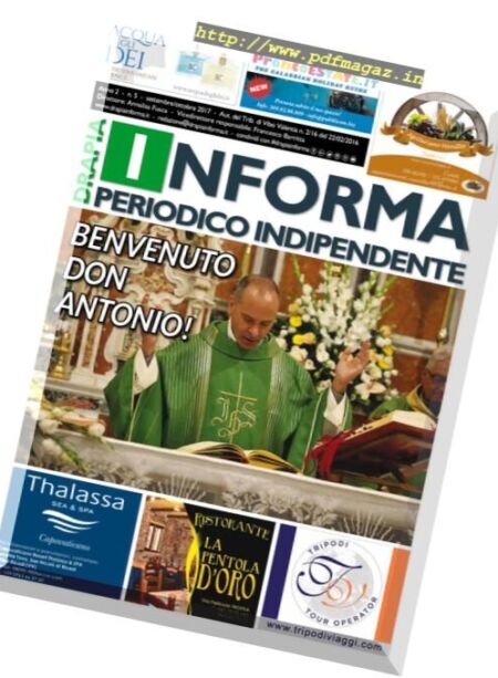 Drapia Informa – Settembre-Ottobre 2017 Cover