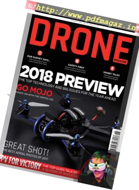 Drone Magazine – February 2018 Cover
