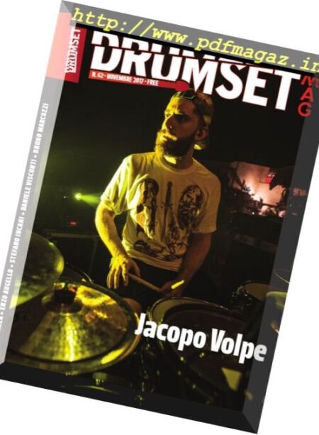 Drumset Mag – Novembre 2017 Cover