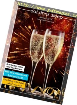 Eat. Drink. Sleep – January 2018
