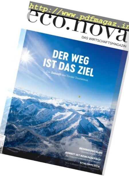 eco.nova – Januar 2018 Cover
