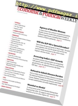 Economic & Political Weekly – 11 December 2017