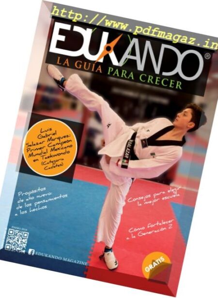 Edukando, La Guia Para Crecer – enero 2018 Cover