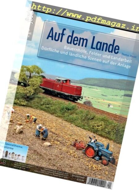 Eisenbahn Journal 1×1 des Anlagenbaus – Nr.1 2018 Cover