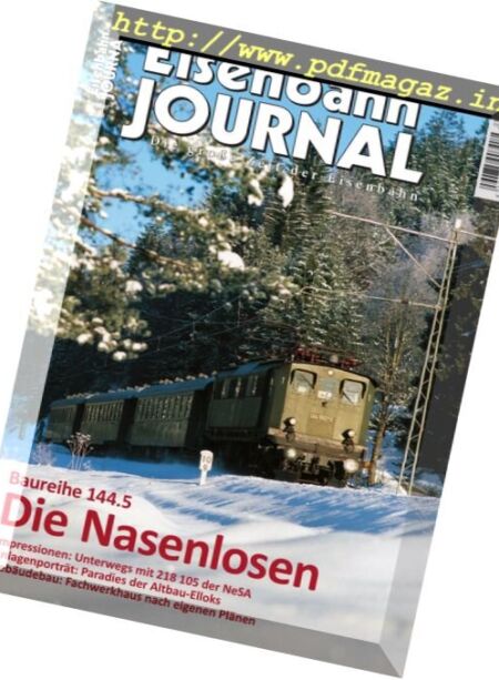 Eisenbahn Journal – Januar 2018 Cover