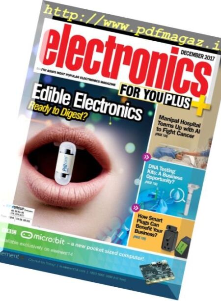 Electronics For You – December 2017 Cover