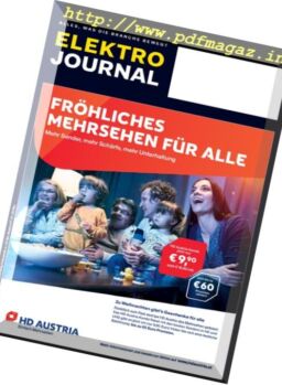Elektro Journal – Dezember 2017