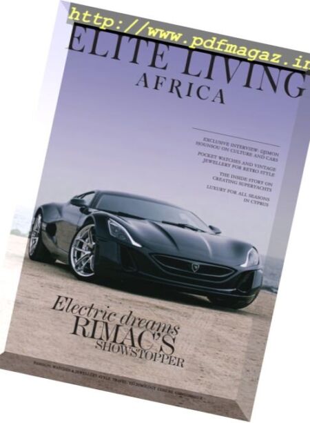 Elite Living Africa – Issue 6, 2017 Cover