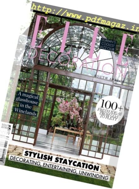 Elle Decoration South Africa – December 2017 Cover
