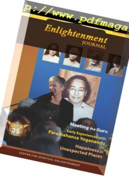 Enlightenment Journal – December 2017