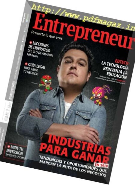 Entrepreneur Spain – diciembre 2017 Cover
