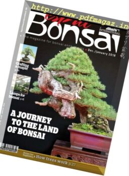 Esprit Bonsai International – December 2017
