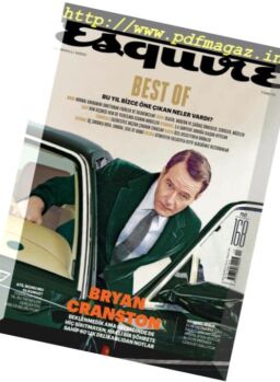 Esquire Turkey – Aralik 2017