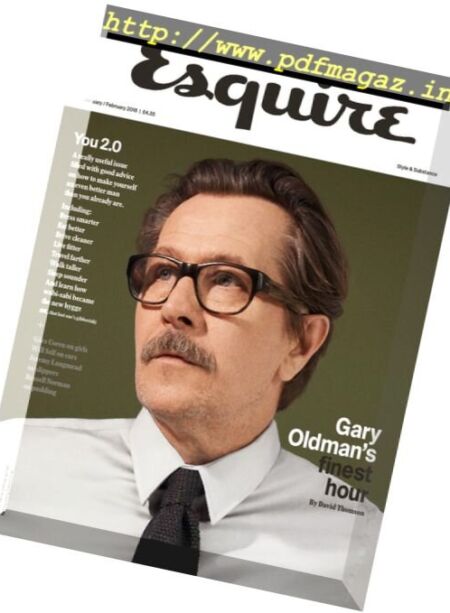 Esquire UK – January 2018 Cover