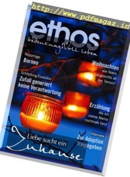 Ethos – Dezember 2017