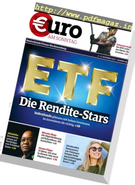 Euro am Sonntag – 3 Dezember 2017 Cover