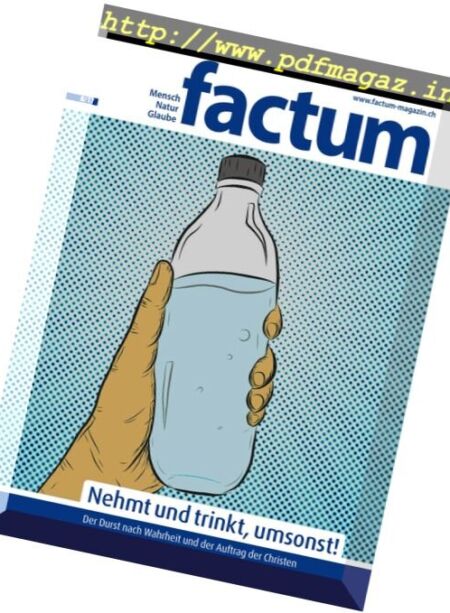 Factum Magazin – Nr.8, 2017 Cover