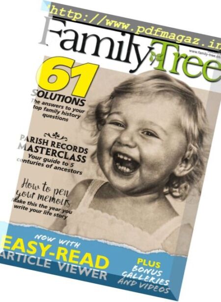 Family Tree UK – January 2018 Cover