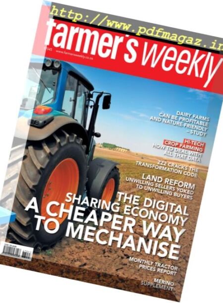 Farmer’s Weekly – 24 November 2017 Cover
