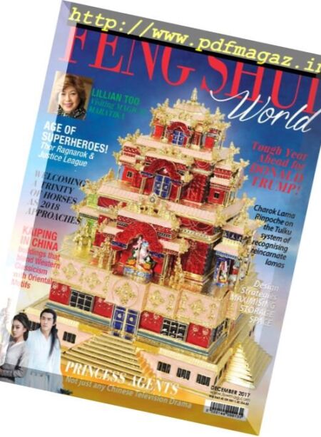 Feng Shui World – December 2017 Cover