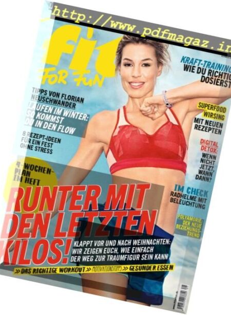 Fit For Fun – Januar 2018 Cover