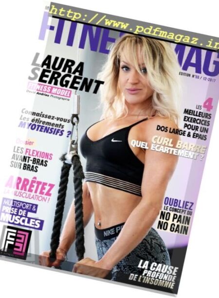 Fitness Mag – Decembre 2017 Cover