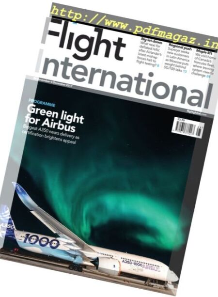 Flight International – 28 November – 4 December 2017 Cover
