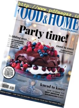 Food & Home Entertaining – January 2018