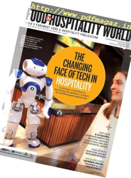 Food & Hospitality World – December 2017 Cover