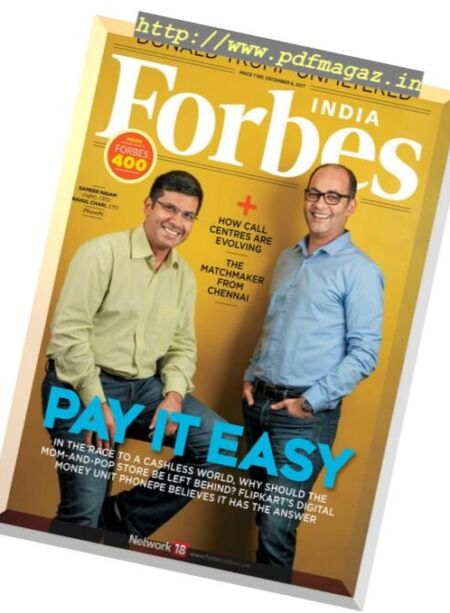 Forbes India – 2017-12-08 Cover