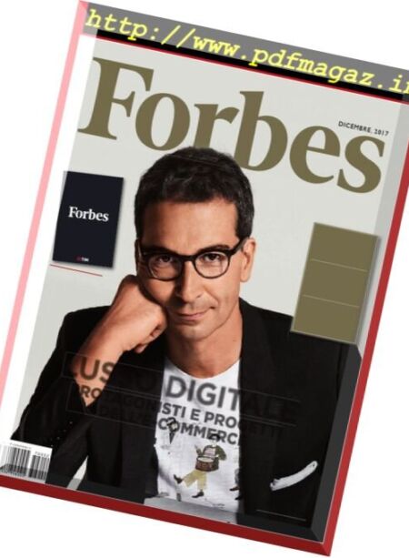 Forbes Italia – Dicembre 2017 Cover