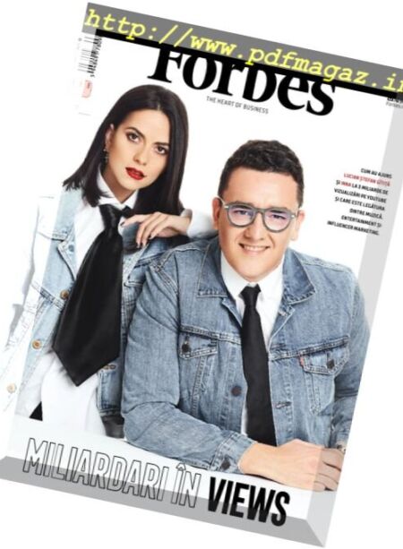 Forbes Romania – decembrie 2017 Cover
